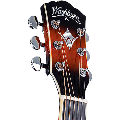 Washburn EA15 Festival Series Acoustic-Electric Guitar Iced Tea Burst - musicians--Friend