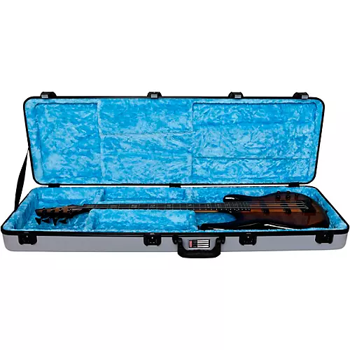Gator Flight Pro V3 TSA Series ATA Molded Bass Guitar Case Gray - musicians--Friend