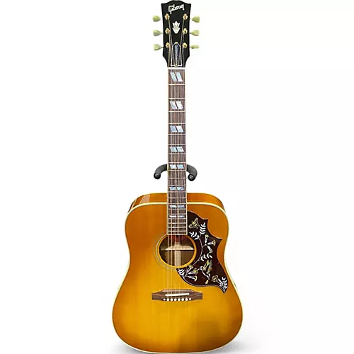 Used 2023 Gibson Hummingbird Original Heritage Cherry Sunburst Acoustic Electric Guitar Heritage Cherry Sunburst - musicians--Friend