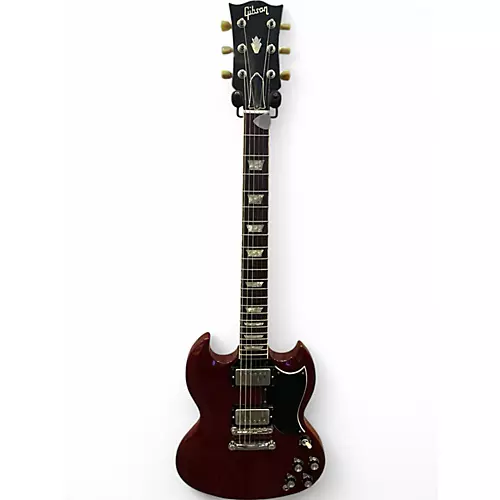 Vintage 1987 Gibson 61 RI SG STANDARD Cherry Solid Body Electric Guitar Cherry - musicians--Friend