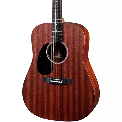 Martin D10EL-01 Left-Handed Road Series Dreadnought Acoustic-Electric Guitar Natural - musicians--Friend