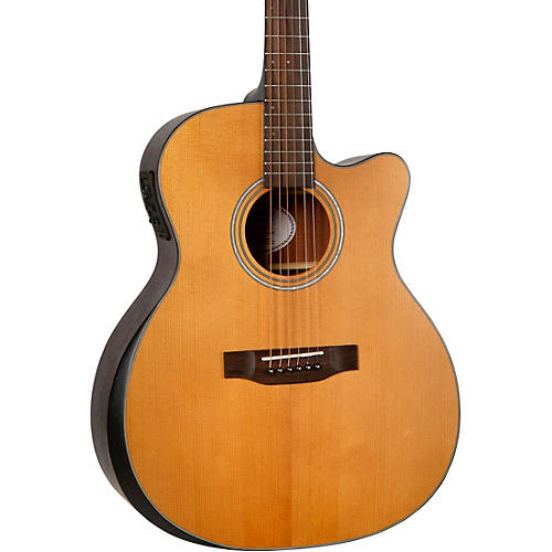 Mitchell T413CE Solid Torrefied Spruce Top Auditorium Acoustic-Electric Cutaway Guitar - musicians--Friend
