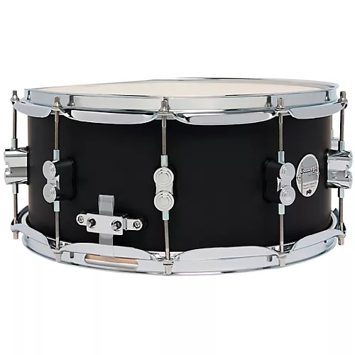 PDP by DW Concept Maple Snare Drum With Chrome Hardware 14 x 5.5 in. Satin Black - musicians--Friend