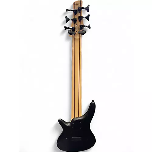 Used Ibanez SR1306 WEATHERED BLACK Electric Bass Guitar WEATHERED BLACK - musicians--Friend