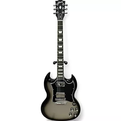 Used Gibson SG Standard Limited Edition Silverburst Solid Body Electric Guitar Silverburst - musicians--Friend
