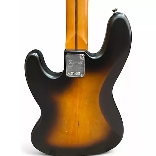 Used Squier 40TH ANNIVERSARY JAZZ BASS Tobacco Burst Electric Bass Guitar Tobacco Burst - musicians--Friend
