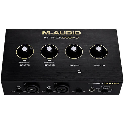 M-Audio M-Track DUO HD 2x2 USB-C Audio Interface - musicians--Friend