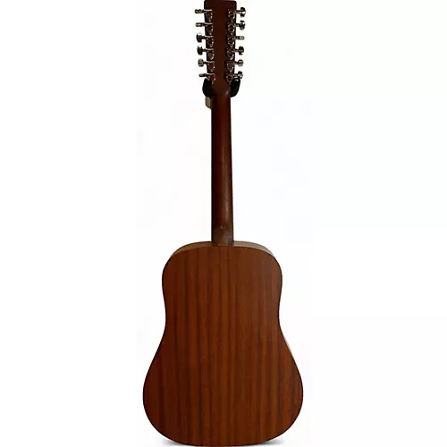Used Martin D12X1 Natural 12 String Acoustic Guitar Natural - musicians--Friend