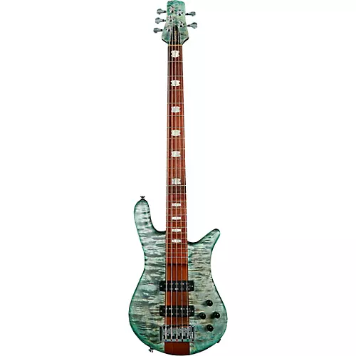 Spector Euro 5 RST 5-String Electric Bass Turquoise Tide - musicians--Friend