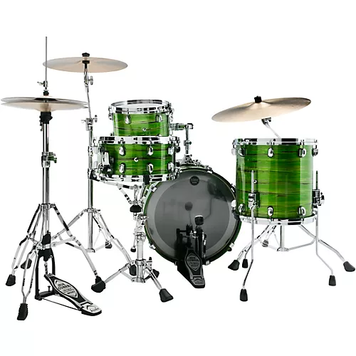 TAMA Starclassic Walnut/Birch 3-Piece Shell Pack with Chrome Hardware and 20 in. Bass Drum Lacquer Shamrock Oyster - musicians--Friend