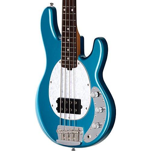 Sterling by Music Man StingRay Short-Scale Bass Guitar Toluca Lake Blue - musicians--Friend