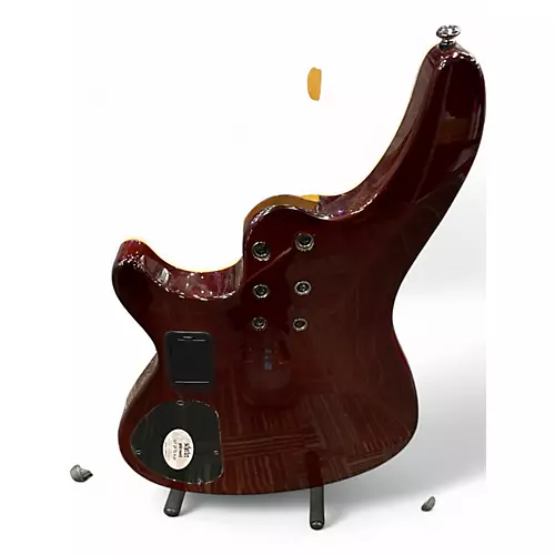 Used Schecter Guitar Research Omen Extreme 4 String DARKWOOD  Electric Bass Guitar DARKWOOD - musicians--Friend