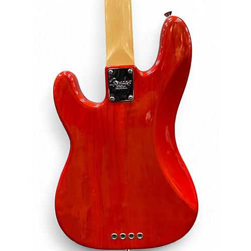 Used 2003 Fender AMERICAN PRECISION BASS SUNSET ORANGE TRANPARENT Electric Bass Guitar SUNSET ORANGE TRANPARENT - musicians--Friend