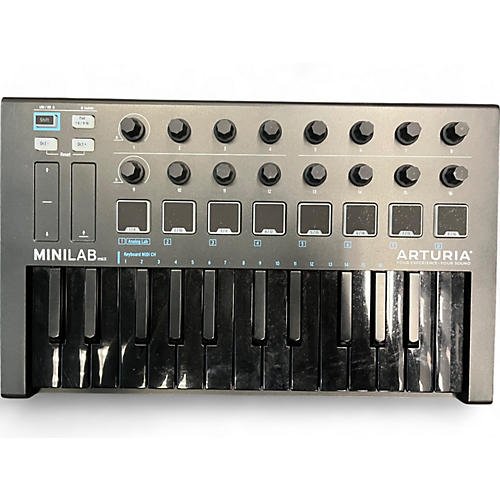 Used Akai Professional MPK Mini MKII MIDI Controller - musicians--Friend
