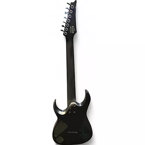 Used Ibanez RGDRB71 Satin Black Solid Body Electric Guitar Satin Black - musicians--Friend