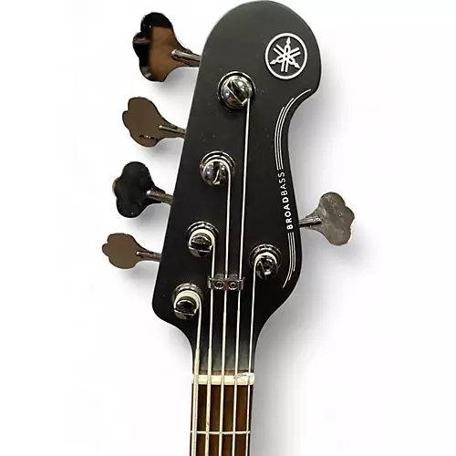 Used Yamaha BB735A Black Electric Bass Guitar Black - musicians--Friend