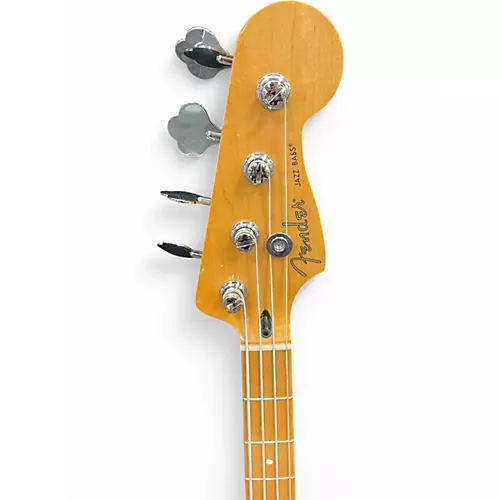 Used Fender Player Jazz Bass Fiesta Red Electric Bass Guitar Fiesta Red - musicians--Friend