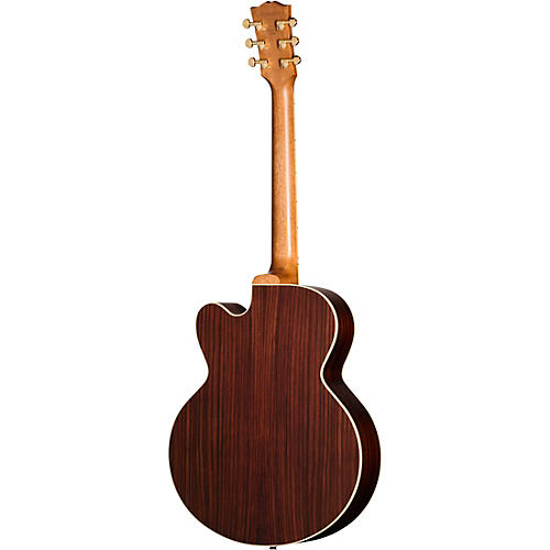 Gibson Parlor Rosewood EC Acoustic-Electric Guitar Rosewood Burst - musicians--Friend