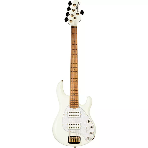 Ernie Ball Music Man StingRay5 Special HH 5-String Electric Bass Guitar Genius Gold - musicians--Friend