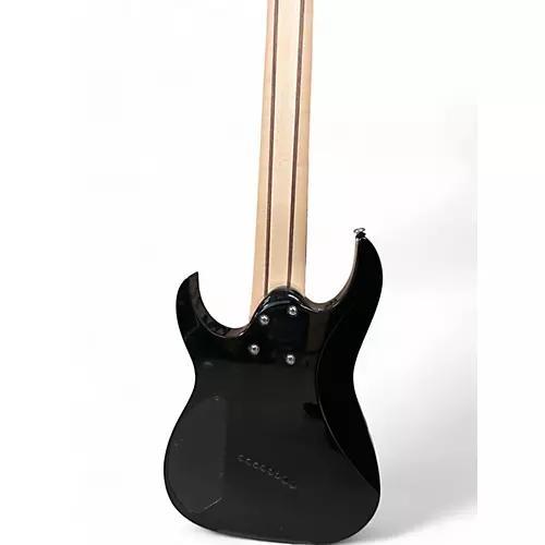 Used Ibanez RGMS8 BLACK Solid Body Electric Guitar BLACK - musicians--Friend