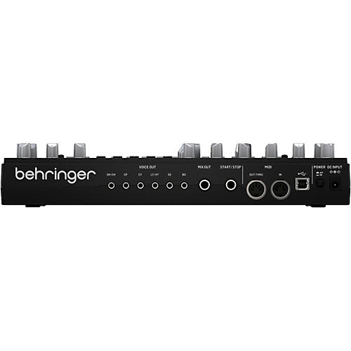 Behringer RD-6-BK Analog Drum Machine - Black - musicians--Friend