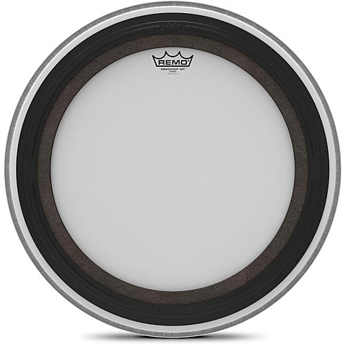 Remo Ambassador SMT Coated Bass Drum Head 24 in. White - musicians--Friend