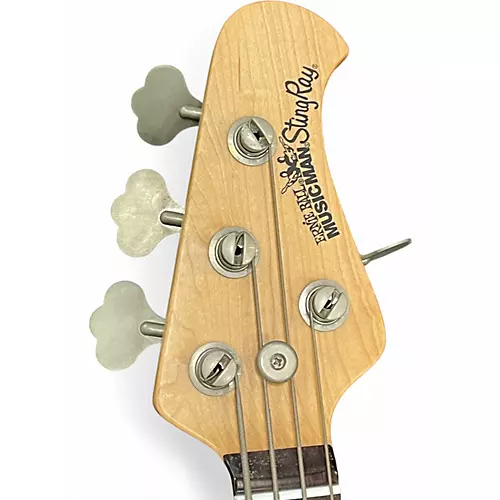 Used 2003 Ernie Ball Music Man Stingray 4 String Black Electric Bass Guitar Black - musicians--Friend