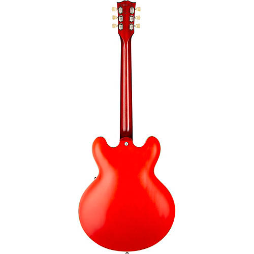 Gibson ES-335 Satin Semi-Hollow Electric Guitar Satin Cherry - musicians--Friend