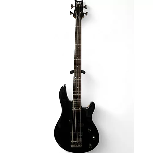Used Schecter Guitar Research Raiden Deluxe 4 String Black Electric Bass Guitar Black - musicians--Friend