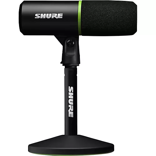 Shure MV6 USB Speech Microphone, Black - musicians--Friend