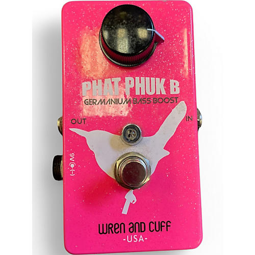 Used Wren And Cuff PHAT PHUNK  Bass Effect Pedal - musicians--Friend