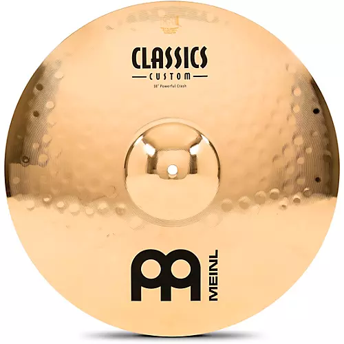 MEINL Classics Custom Powerful Crash - Brilliant 16 in. - musicians--Friend