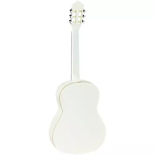 Ortega R121SNWH Family Series Full-Size Classical Guitar White - musicians--Friend