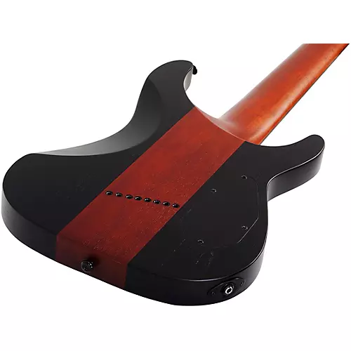 Schecter Guitar Research C-8 Multiscale Rob Scallon Left-Handed Electric Guitar Satin Dark Roast - musicians--Friend