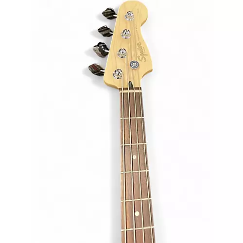 Used Squier Affinity Precision jazz Bass Black Electric Bass Guitar Black - musicians--Friend