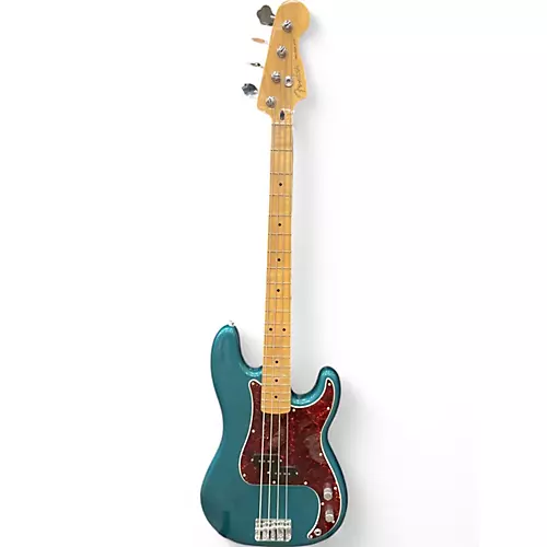 Used Fender Player Precision Bass Ocean Turquoise Electric Bass Guitar Ocean Turquoise - musicians--Friend