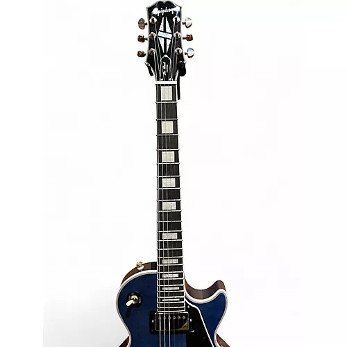 Used Epiphone Les Paul Custom VIPER BLUE Solid Body Electric Guitar VIPER BLUE - musicians--Friend