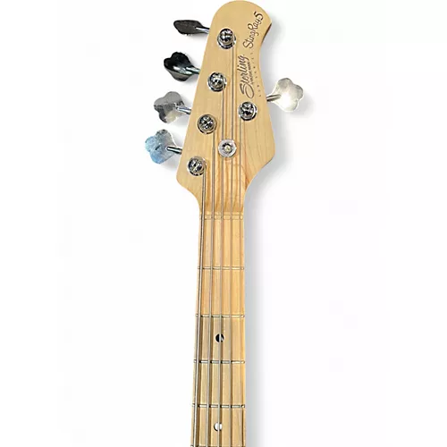 Used Sterling by Music Man stingray 5 Black Electric Bass Guitar Black - musicians--Friend