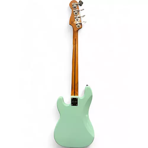 Used Squier Classic Vibe 1970S Precision Bass Surf Green Electric Bass Guitar Surf Green - musicians--Friend