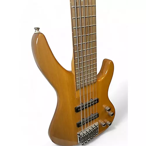 Used Copley 6 String Bass Natural Electric Bass Guitar Natural - musicians--Friend