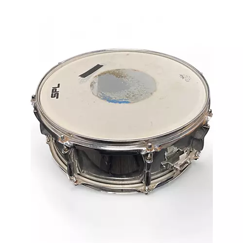 Used Yamaha 14in STEEL SNARE DRUM STEEL Drum STEEL 33 - musicians--Friend