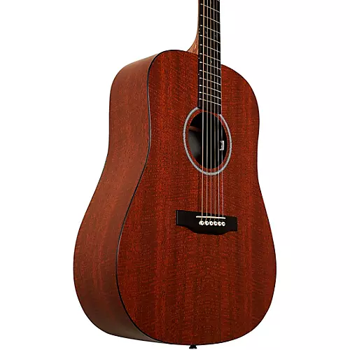 Martin DX1E X Series Dreadnought Acoustic-Electric Guitar Figured Mahogany - musicians--Friend
