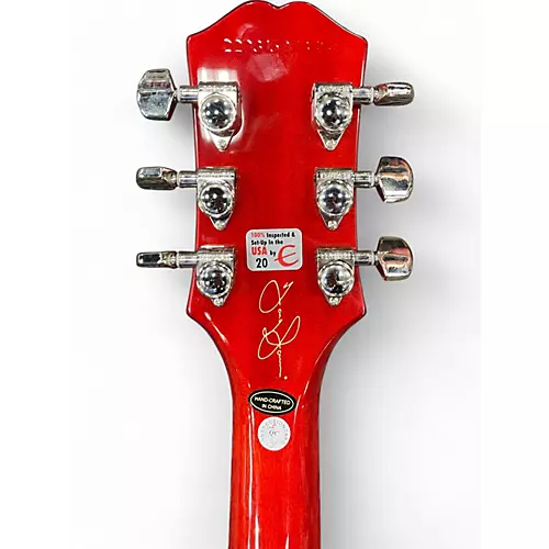 Used Epiphone Tony Iommi SG Custom VINTAGE CHERRY Solid Body Electric Guitar VINTAGE CHERRY - musicians--Friend
