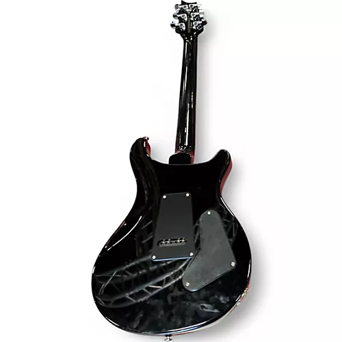 Used PRS SE CUSTOM 24 LEFT HANDED BLACK GOLD BURST Electric Guitar BLACK GOLD BURST - musicians--Friend