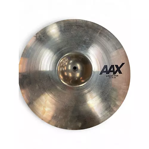 Used SABIAN 18in AAX Xplosion Crash Cymbal 38 - musicians--Friend