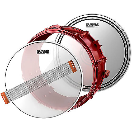 EVANS EC Reverse Dot Snare Tune Up Kit 14 in. - musicians--Friend