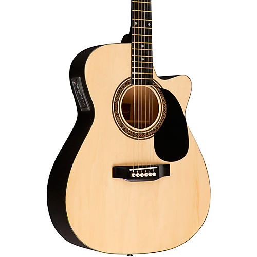Rogue RA-090 Concert Cutaway Acoustic-Electric Guitar Mahogany - musicians--Friend