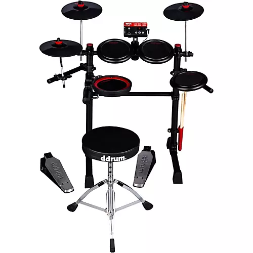 ddrum E-Flex Electronic Drum Set Black - musicians--Friend