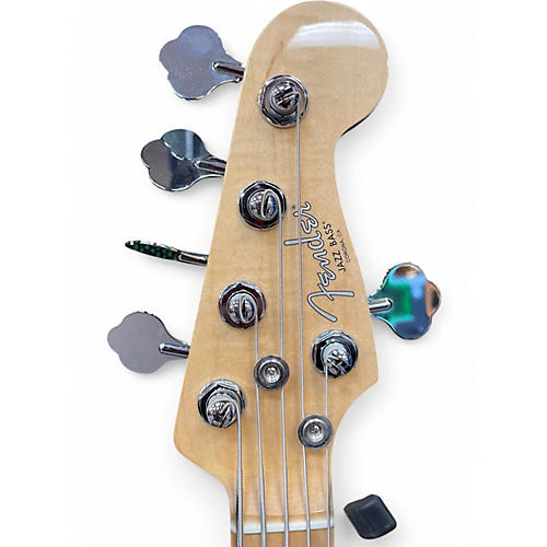 Used Fender American Professional Jazz Bass V Sonic Gray Electric Bass Guitar Sonic Gray - musicians--Friend