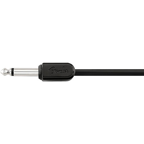 Fender Blockchain Straight to Angle Patch Cables, 3-Pack 16 in. Black - musicians--Friend